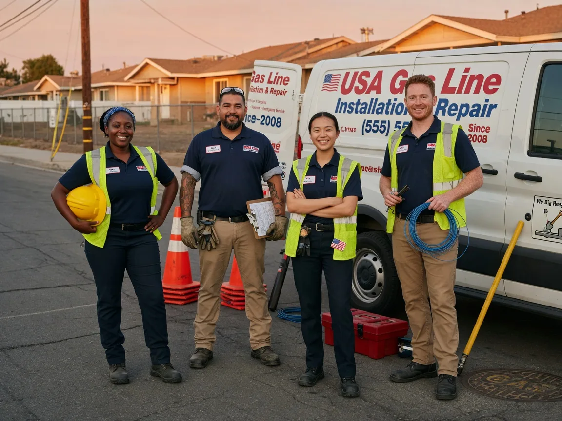 Gas Line Installation company in Glenarm, IL